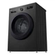 Фронтальная стиральная машина LG, 65 кг, 1200 об/мин, класс энергопотребления В, 44 см, с дисплеем, функцией пара, инверторный двигатель, черный цвет (629109) - изображение 10