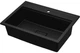 Zlew kuchenny Kernau KGS R 70 1B Deep Black - obraz 2