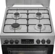 Комбинированная плита Beko, 72 л, 60x60 см, с дисплеем, конвекция, серого цвета (629679) - изображение 4