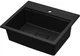 Zlew kuchenny Kernau KGS R 60 1B Deep Black - obraz 2