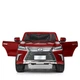 Детский электромобиль Lexus LX570 4WD Bambi M 3906EBLRS (Красный) - изображение 3