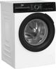 Стиральная машина Beko фронтальной загрузки, 10 кг, 1400 об/мин, класс энергопотребления A, ширина 58 см, с дисплеем, инверторным двигателем и функцией пара, белая (629122) - изображение 2