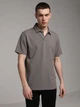 Поло длинное мужское Colin's CL1080020LKM L Light Khaki Melange (8684890151589) - изображение 1