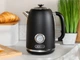 Электрочайник ARDESTO Retro Elegance 18л, Strix, металлический, матовый черный (630394) - изображение 4