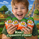 Kinder Joy Minecraft 6 штук по 20 г кіндер джой майнкрафт шоколадне яйце з іграшкою сюрприз Ferrero для дітей подарунок фанатам гри колекційна фігурка нова серія - зображення 7