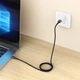 Кабель Tech-Protect Ultraboost DNA USB-A to Lightning 0.25 m Iron Grey (5906302361731) - изображение 6