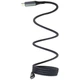 Кабель Audi 2.0 USB-C to USB-C 1.2 m Black (6955250228701) - зображення 3