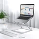 Подставка для ноутбука Tech-Protect Prodesk Universal Silver (9589046919398) - изображение 6