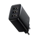 Мережевий зарядний пристрій Baseus Compact 17W 3xUSB-A Black (CCXJ020101) - зображення 4
