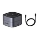 Бездротовий зарядний пристрій Ugreen W256 2-in-1 для iPhone | AirPods with cable USB-C 1 m 20W Black (6941876232789) - зображення 1