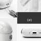 Чохол для навушників Ringke Air для AirPods Pro 3 Glitter Clear (8800293859352) - зображення 3