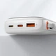 Портативное зарядное устройство Baseus Qpow Digital Display Fast Charging 20W 10000mAh with Lighting Cable White (PPQD060002) - изображение 10