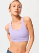 Спортивный топ для фитнеса женский Uniqlo 381228557 S Сиреневый (1159855504) - изображение 1