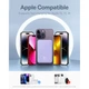 Портативное зарядное устройство Baseus Magnetic Mini 20W | 7.5W 5000mAh Purple with USB-C to USB-C Cable with MagSafe (P10022107513-00) - изображение 9