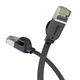 Сетевой кабель Baseus High Speed (Flat) Ethernet RJ45 Cat.6 1000Mb/s 1m Black (PCWL-B01) - изображение 2