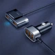 Автомобильное зарядное устройство Joyroom 5x USB-A with Extension Cable 6.2A Black (JR-CL03) - изображение 7