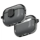 Чехол для наушников UNIQ Lock Case Glase Pro для AirPods Pro 3 Smoke (UNIQ-AIRPODSPRO3-GLSPGSMK) - изображение 1