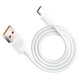 Кабель 3mk Hyper Cable USB-A to USB-C 5A 60W 1.2m White (5903108527262) - изображение 3
