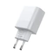 Мережевий зарядний пристрій Tech-Protect 20W 2xUSB-C with USB-C to USB-C Cable 1m White (9319456607291) - зображення 6