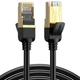 Кабель Ugreen NW107 RJ45 to RJ45 Cat.7 STP 15m Black (11274-ugreen) - зображення 1