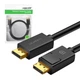 Кабель Ugreen DP102 DisplayPort to DisplayPort 4K 3D 5m Black (10213-ugreen) - изображение 2