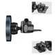 Автодержатель с функцией беспроводной зарядки Tech-Protect MM15W-V5 Magnetic CD & Vent Car Mount 15W Black with MagSafe (5906302361083) - изображение 9
