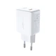 Мережевий зарядний пристрій Acefast A1 QC 20W USB-C White (A1 white) - зображення 1