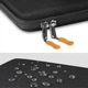 Чехол-папка для ноутбука Tech-Protect Hardpouch Laptop 15–16 inch Black Orange (5906302331819) - изображение 4