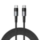 Кабель Tech-Protect UltraBoost USB-C to USB-C 100W 5A 3 m Grey (9319456606058) - изображение 1