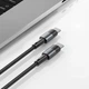 Кабель Tech-Protect UltraBoost USB-C to USB-C 100W 5A 0.25 m Grey (9319456606065) - зображення 4