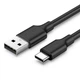 Кабель Ugreen USB-A to USB Type-C 2A 2m Black (6957303861187) - зображення 1