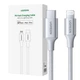 Кабель Ugreen US304 Lightning to USB-C PD 60W 1m Silver (70523) - изображение 1