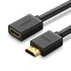Кабель Ugreen 4K HDMI (Male) to HDMI (Female) 1m Black (6957303811410) - изображение 1