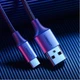 Кабель Ugreen Quick Charge USB-A to USB Type-C 3A 0.5m Gray (6957303861255) - зображення 2