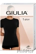 Футболка безшовна облягаюча GIULIA T-Shirt S/M Шоколад - зображення 7
