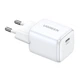 Мережевий зарядний пристрій Ugreen Nexode Mini CD319 PD 30W USB-C White (15326) - зображення 4
