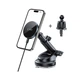 Автодержатель с функцией беспроводной зарядки Tech-Protect MM15W-V5 Magnetic Dashboard & Vent Car Mount 15W Black with MagSafe (5906302361045) - изображение 2
