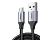 Кабель Ugreen USB-A to micro USB 1m Gray (6957303861460) - зображення 2