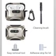 Чехол для наушников ESR Cyber FlickLock Halolock для AirPods Pro 3 Titanium with MagSafe (4894240289242) - изображение 6