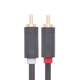 Кабель Ugreen 2x RCA/2x Cinch 5m Gray (UGR457BLK) - зображення 7