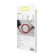 Кабель Baseus Kevlar Cable USB for Lightning 1.5A 2M Gray+Red (CALKLF-C09) - зображення 10