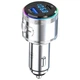 Автомобильное зарядное устройство 3mk Hyper Car Power Transmitter QC | PD 48W USB-C/USB-A Silver (5903108636247) - изображение 5