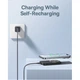 Портативное зарядное устройство Baseus Magnetic Mini 20W | 7.5W 5000mAh Black with USB-C to USB-C Cable with MagSafe (P10022107113-00) - изображение 8