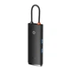 USB-хаб Baseus Lite Series 6-in-1 USB-C to 2xUSB-A/USB-C/HDMI/SD/TF Black (WKQX050101) - изображение 9