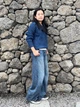 Пуловер женский Uniqlo 689283897 M Синий (1159855299) - изображение 7