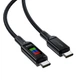 Кабель Acefast Display Cable USB-С to USB-С 1.2m 100W Black (C7-03) - изображение 4