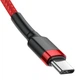 Кабель Baseus Cafule USB-C to USB-C 2m Red (CATKLF-H09) - зображення 5