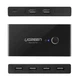 Перемикач Ugreen HUB Switch 4x USB-A 2.0 Black (UGR282) - зображення 6
