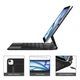 Чохол-клавіатура Tech-Protect SmartCase Magnetic для iPad Air 11 7 | 6 (2025-2024) / Air 10.9 5 | 4 (2022-2020) Black (5906302363469) - зображення 8