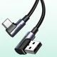 Кабель Ugreen USB-A to USB-C 3m Black (6957303878758) - зображення 14